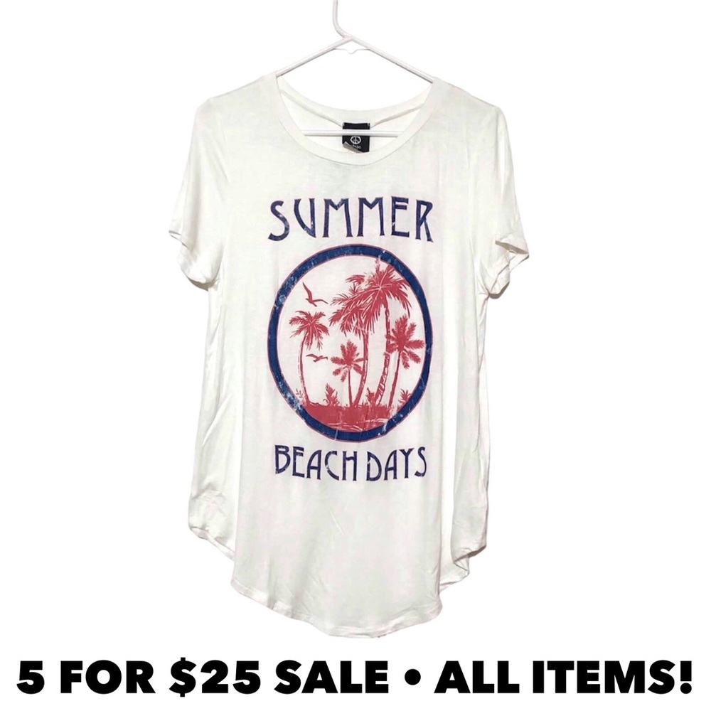 NWT Hippie Chic Summer Beach Days Tee
